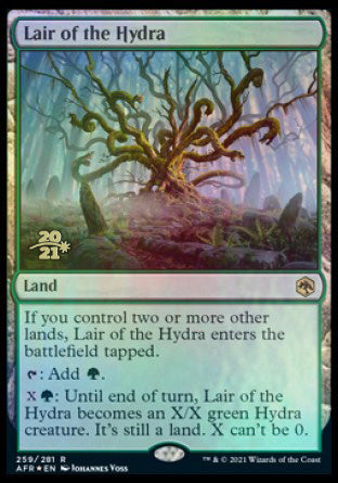 Lair of the Hydra [Dungeons & Dragons: Adventures in the Forgotten Realms Prerelease Promos] | Good Games Cannington