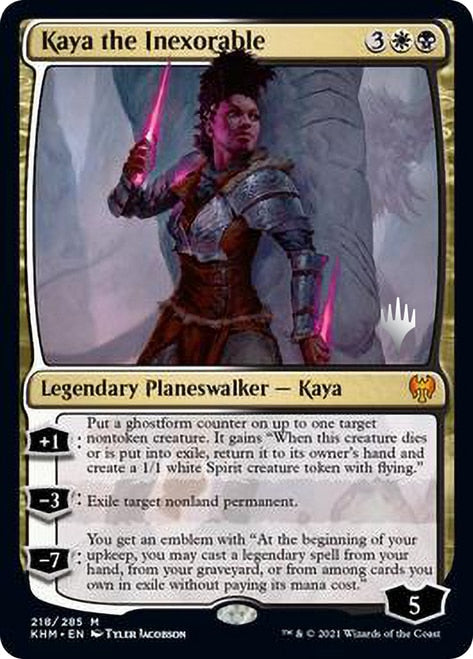 Kaya the Inexorable (Promo Pack) [Kaldheim Promos] | Good Games Cannington