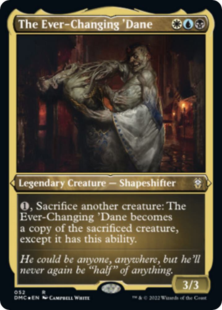 The Ever Changing Dane Foil Etched 52 (Commander: Dominaria United)  - Foil | Good Games Cannington