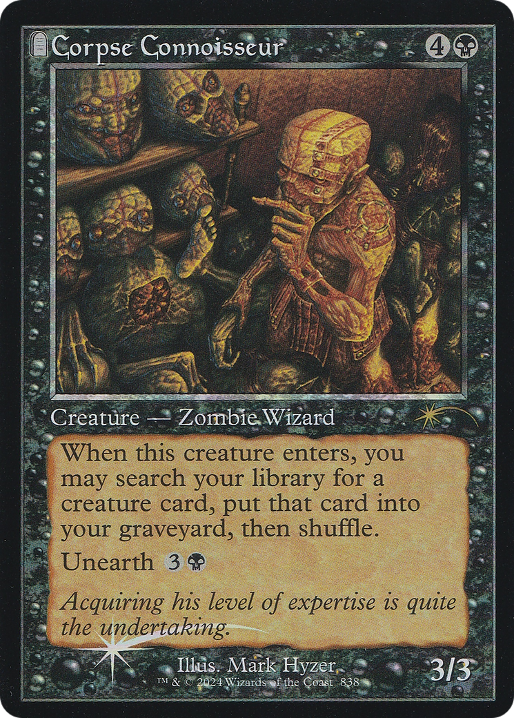 Corpse Connoisseur (Retro Frame) [Secret Lair Drop Series] | Good Games Cannington