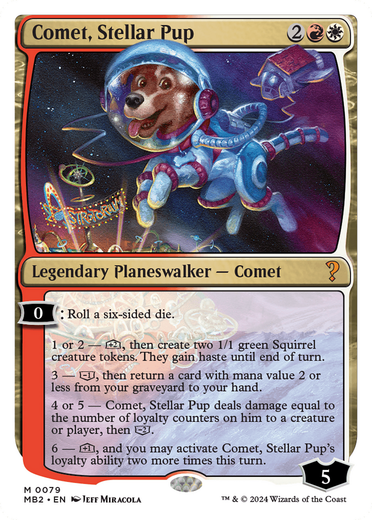 Comet, Stellar Pup [Mystery Booster 2] | Good Games Cannington