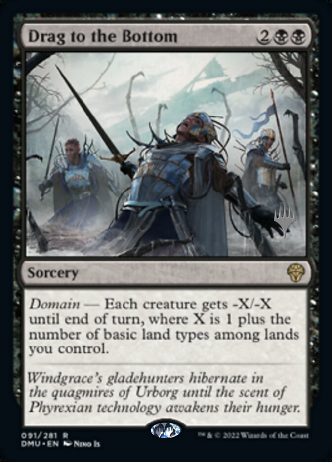 Drag to the Bottom (Promo Pack) [Dominaria United Promos] | Good Games Cannington