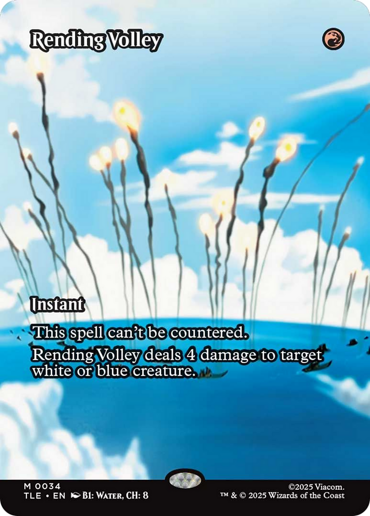Rending Volley (Borderless) [Avatar: The Last Airbender: Eternal-Legal] | Good Games Cannington