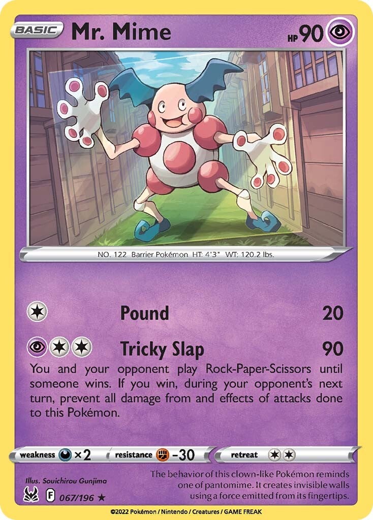 Mr. Mime (067/196) [Sword & Shield: Lost Origin] | Good Games Cannington