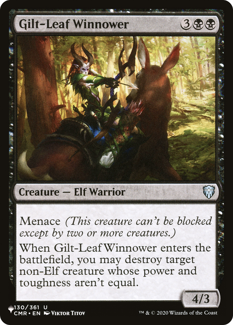 Gilt-Leaf Winnower [The List] | Good Games Cannington