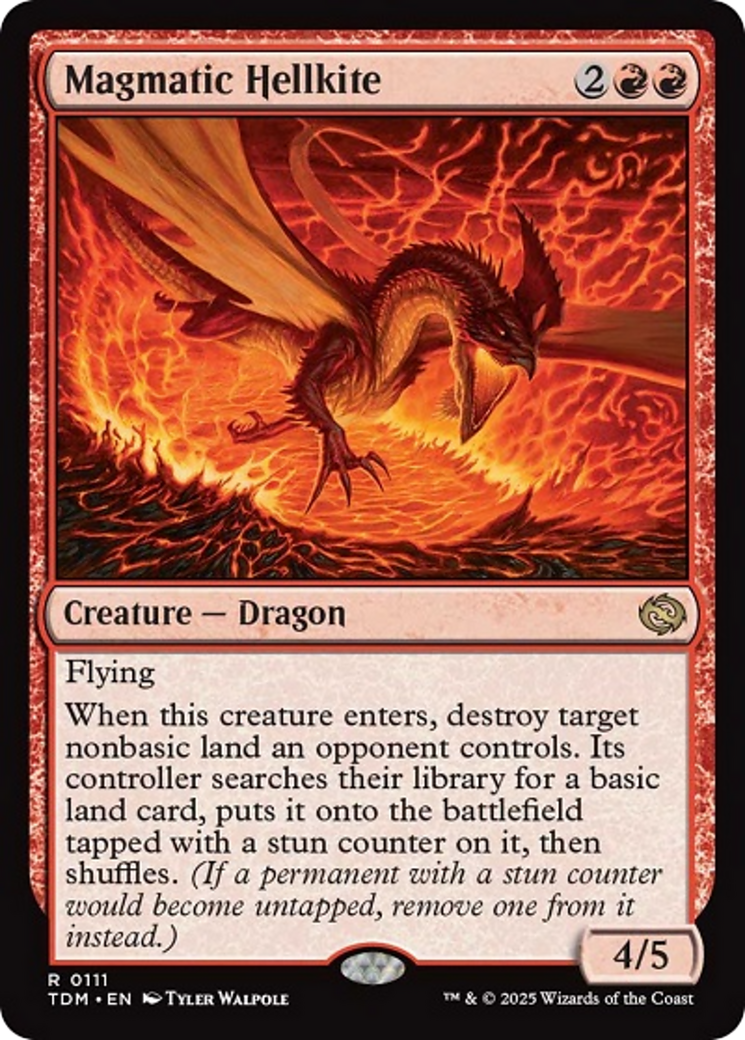 Magmatic Hellkite [Tarkir: Dragonstorm] | Good Games Cannington