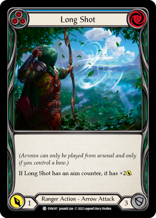 Long Shot (Blue) [DYN167] (Dynasty) | Good Games Cannington