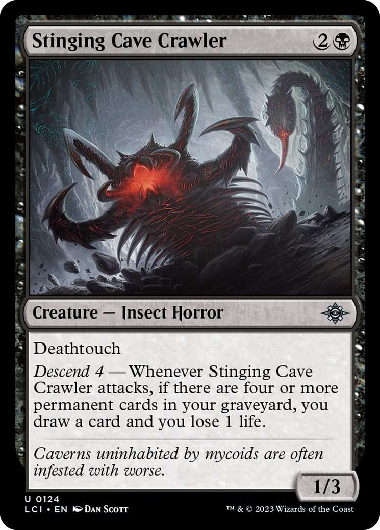 Stinging Cave Crawler [The Lost Caverns of Ixalan] | Good Games Cannington