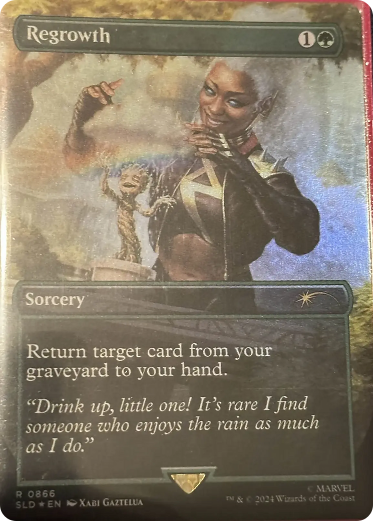 Regrowth (Rainbow Foil) [Secret Lair Drop Series] | Good Games Cannington