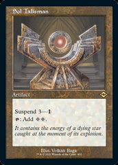 Sol Talisman (Retro Foil Etched) [Modern Horizons 2] | Good Games Cannington