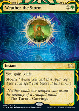 Weather the Storm (Foil Etched) [Strixhaven: School of Mages Mystical Archive] | Good Games Cannington