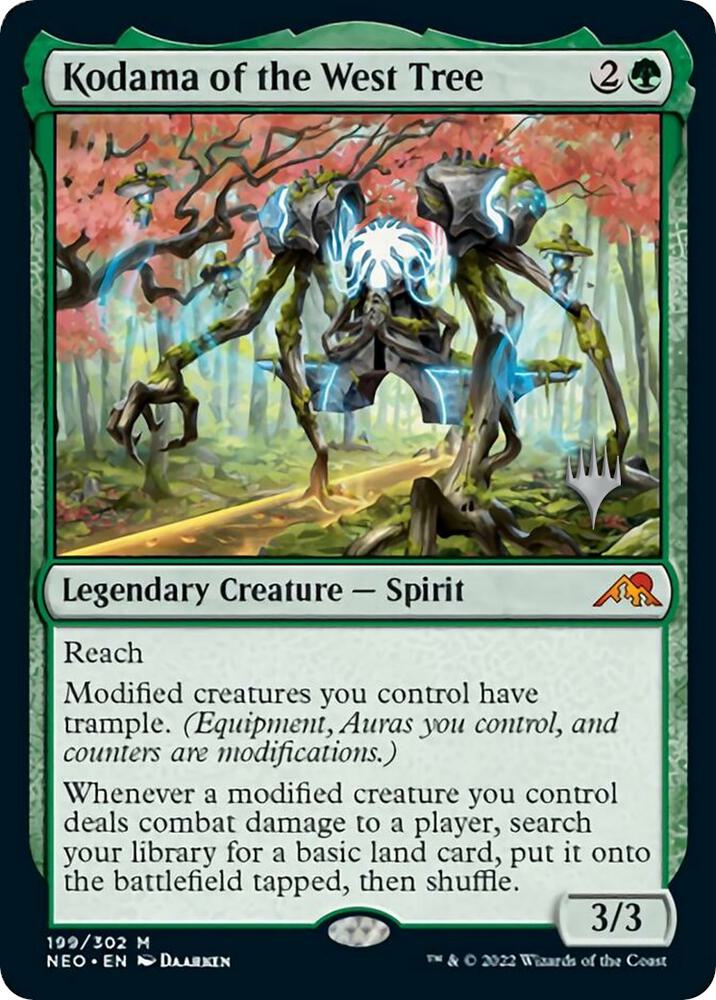 Kodama of the West Tree 199 (Promo Pack: Kamigawa: Neon Dynasty)  | Good Games Cannington