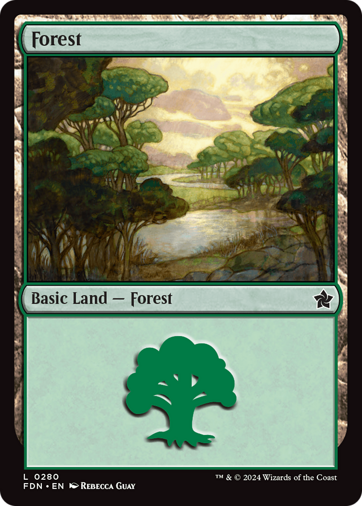 Forest (0280) [Foundations] | Good Games Cannington