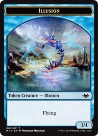 Illusion (005) // Marit Lage (006) Double-Sided Token [Modern Horizons Tokens] | Good Games Cannington