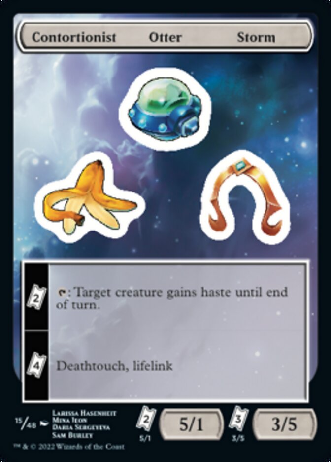 Contortionist Otter Storm [Unfinity Stickers] | Good Games Cannington
