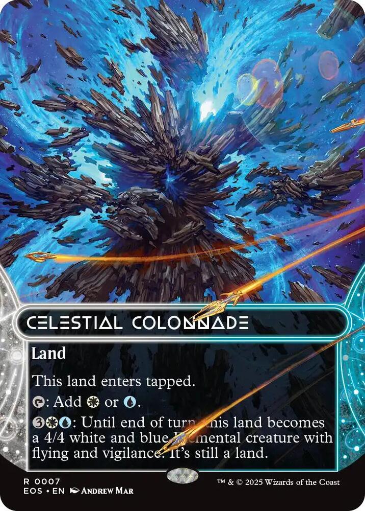Celestial Colonnade 0007 Borderless 7 (Edge of Eternities: Stellar Sights)  | Good Games Cannington