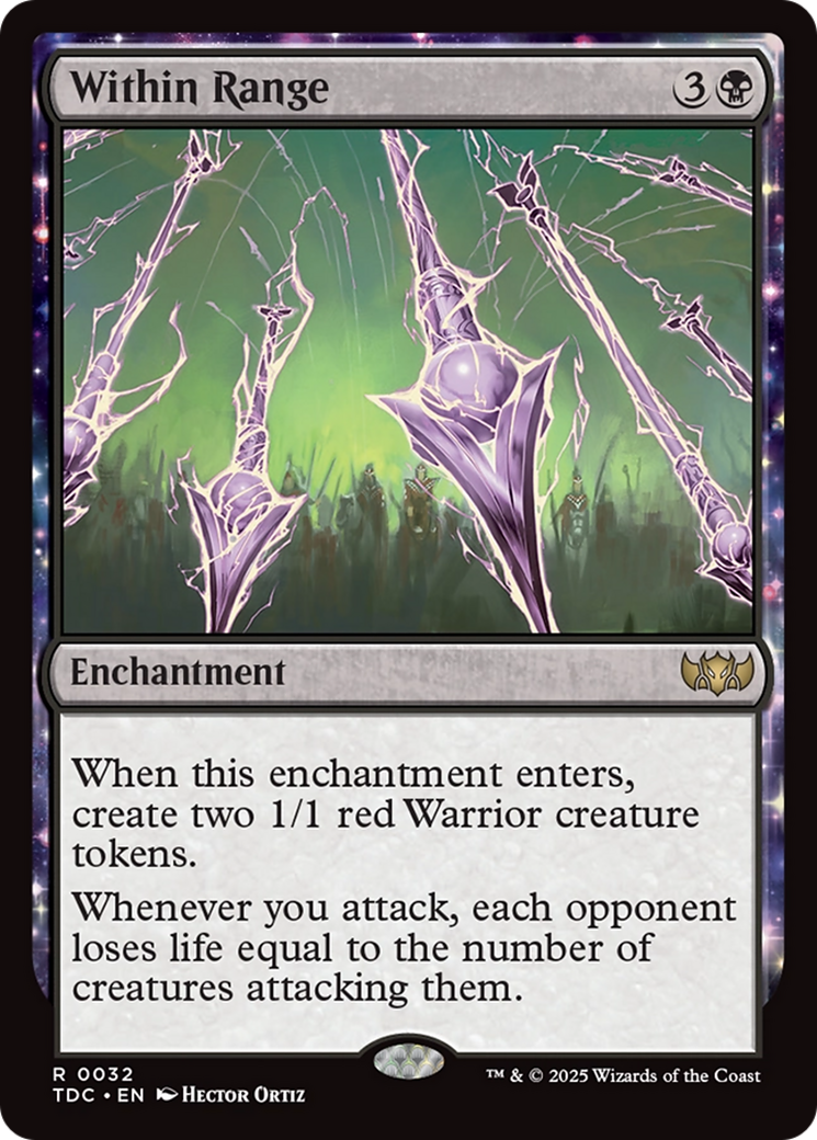 Within Range [Tarkir: Dragonstorm Commander] | Good Games Cannington