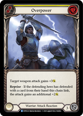 Overpower (Yellow) [U-WTR124] (Welcome to Rathe Unlimited)  Unlimited Normal | Good Games Cannington