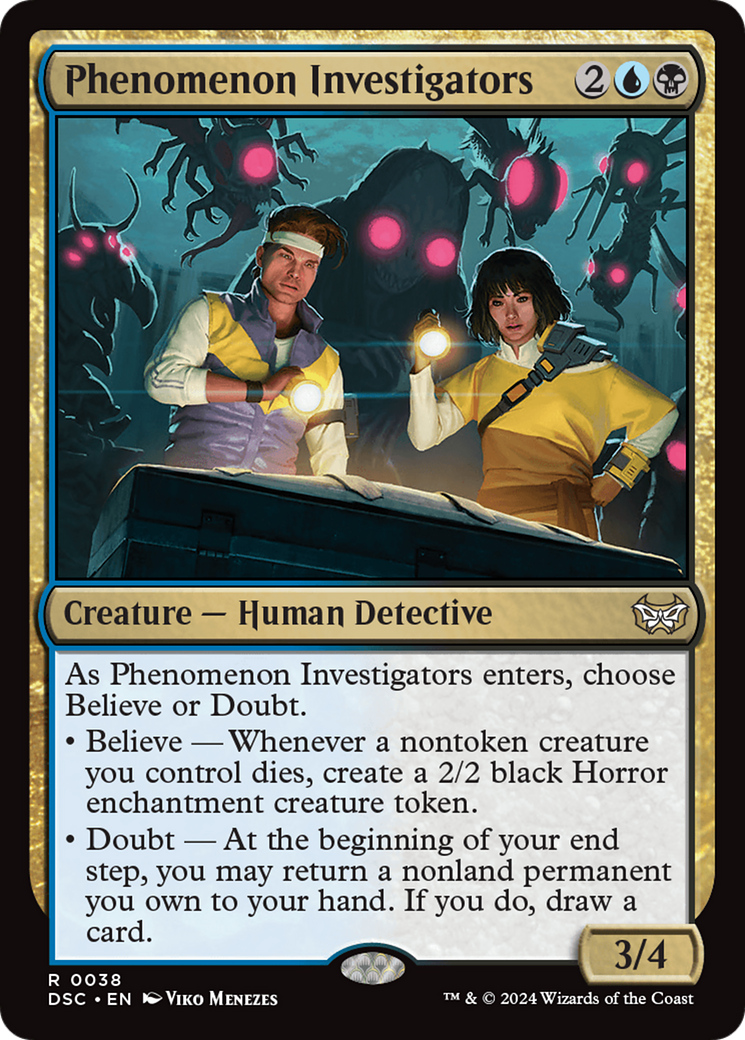 Phenomenon Investigators [Duskmourn: House of Horror Commander] | Good Games Cannington