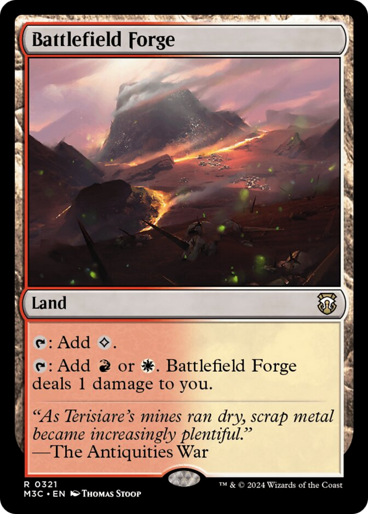 Battlefield Forge [Modern Horizons 3 Commander] | Good Games Cannington