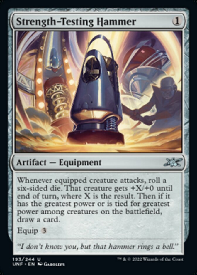 Strength-Testing Hammer [Unfinity] | Good Games Cannington