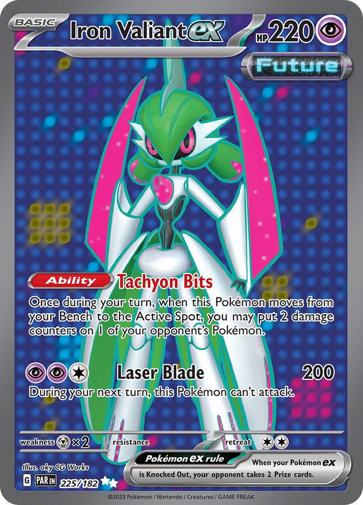 Iron Valiant ex 225/182 (SV04: Paradox Rift)  - Holofoil | Good Games Cannington