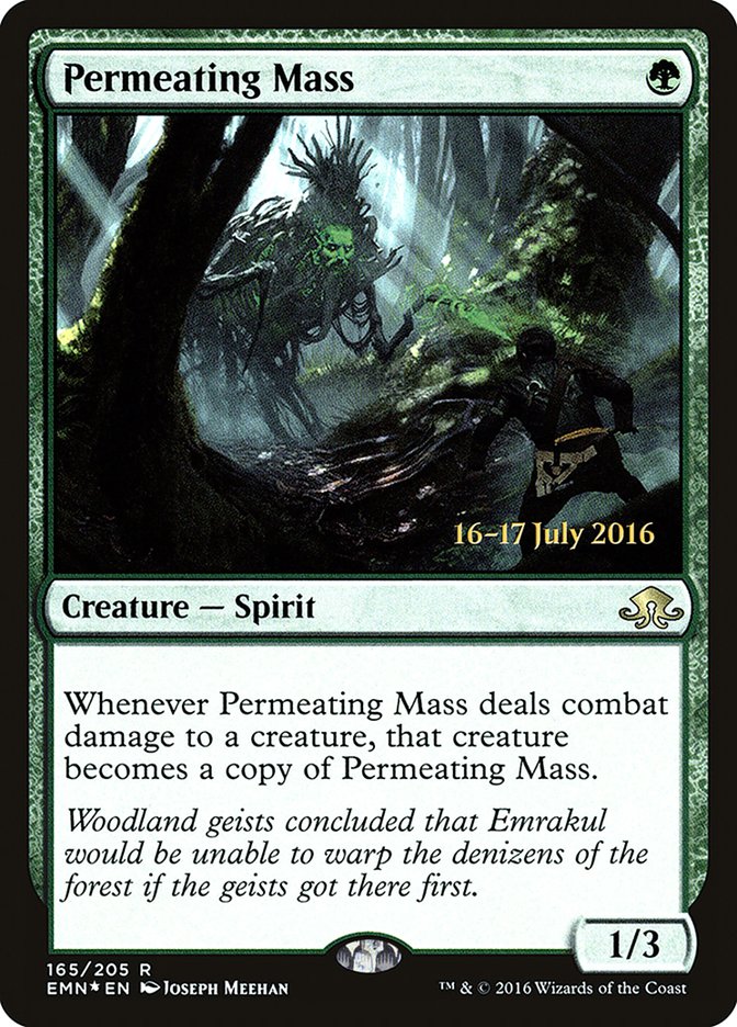 Permeating Mass [Eldritch Moon Prerelease Promos] | Good Games Cannington