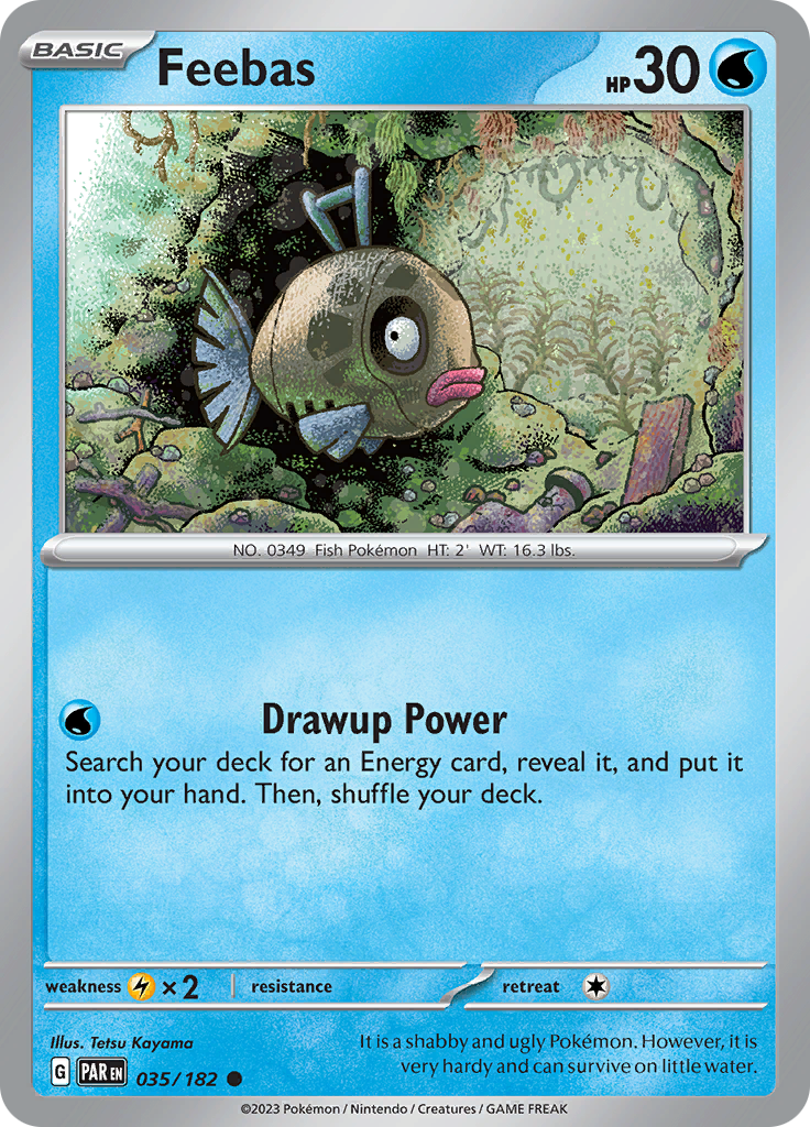Feebas (035/182) [Scarlet & Violet: Paradox Rift] | Good Games Cannington