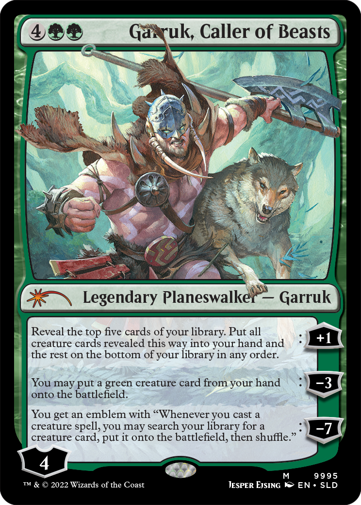 Garruk, Caller of Beasts [Secret Lair Drop Series] | Good Games Cannington
