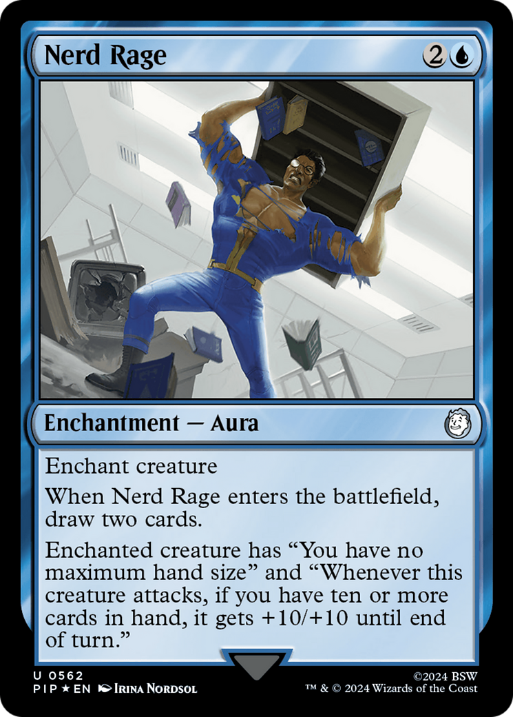 Nerd Rage (Surge Foil) [Fallout] | Good Games Cannington