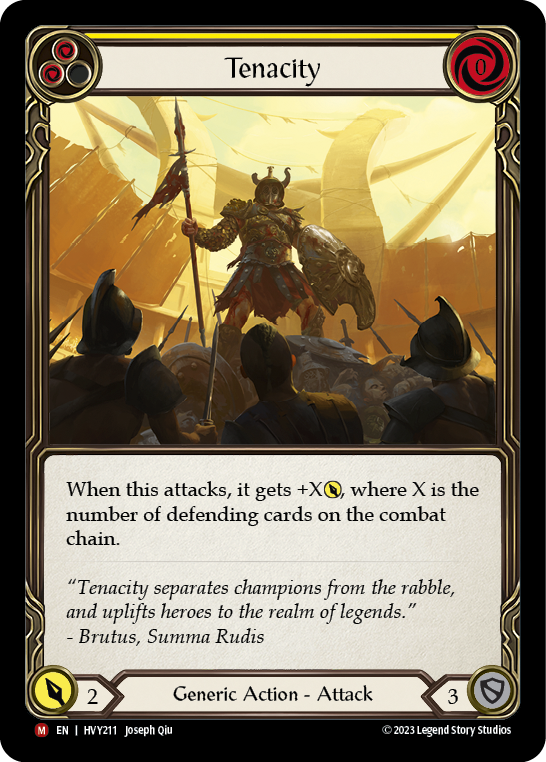 Tenacity [HVY211] (Heavy Hitters)  Rainbow Foil | Good Games Cannington