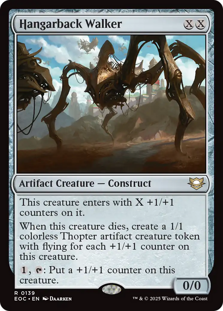 Hangarback Walker [Edge of Eternities Commander] | Good Games Cannington