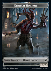 Horror // Eldrazi Horror Double-Sided Token [Commander Legends: Battle for Baldur's Gate Tokens] | Good Games Cannington