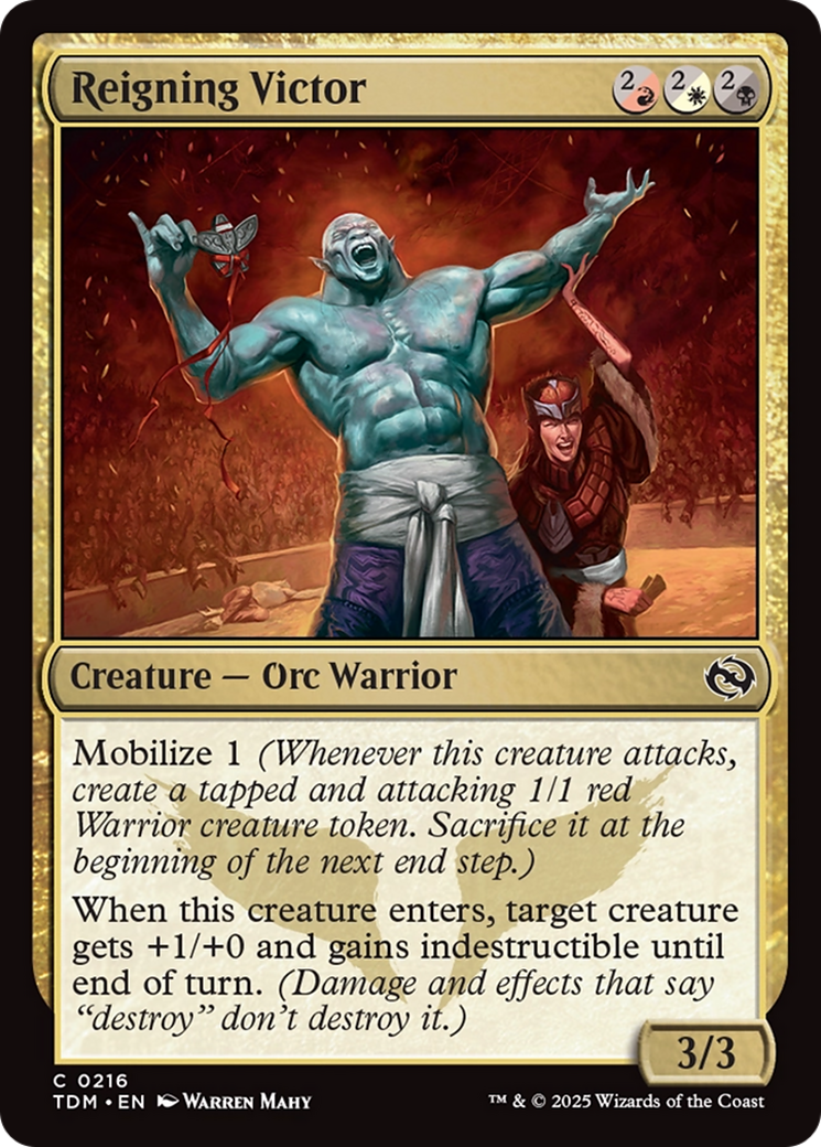 Reigning Victor [Tarkir: Dragonstorm] | Good Games Cannington
