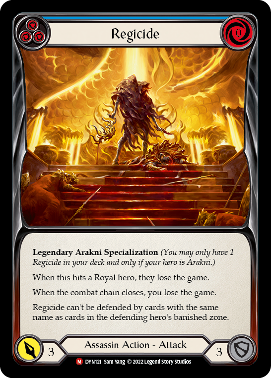 Regicide [DYN121] (Dynasty)  Rainbow Foil | Good Games Cannington