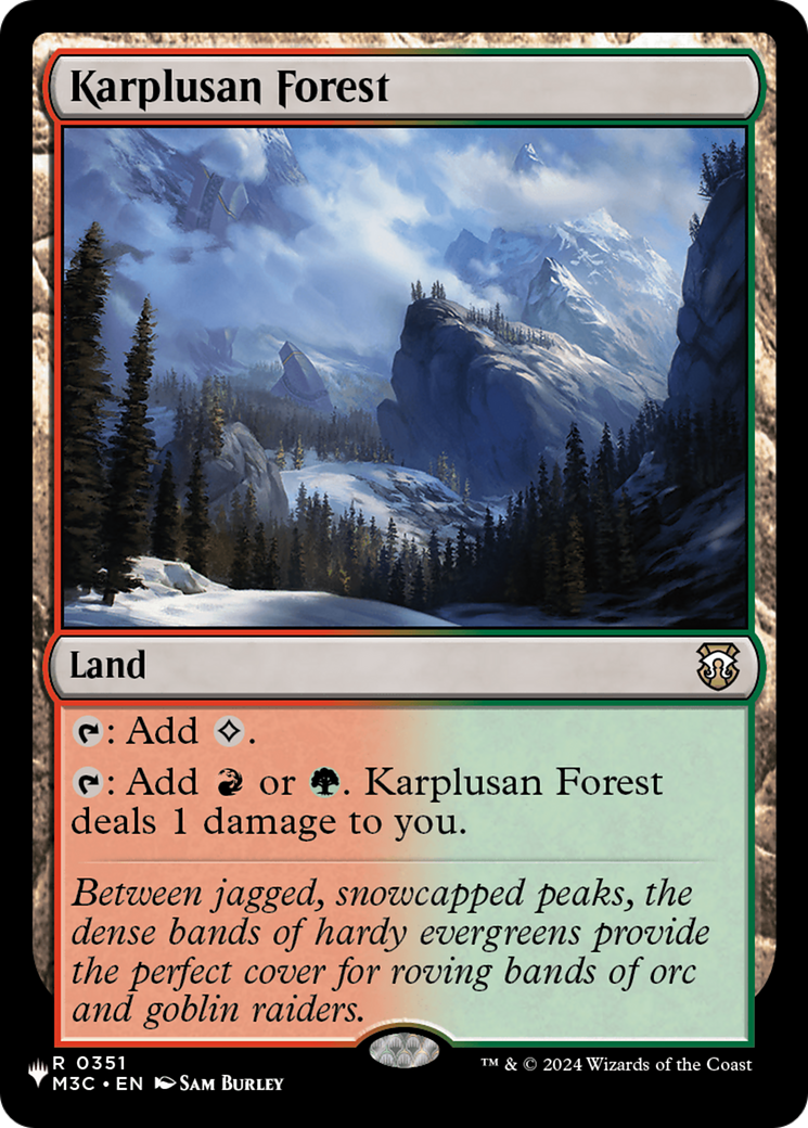 Karplusan Forest (M3C) [The List] | Good Games Cannington
