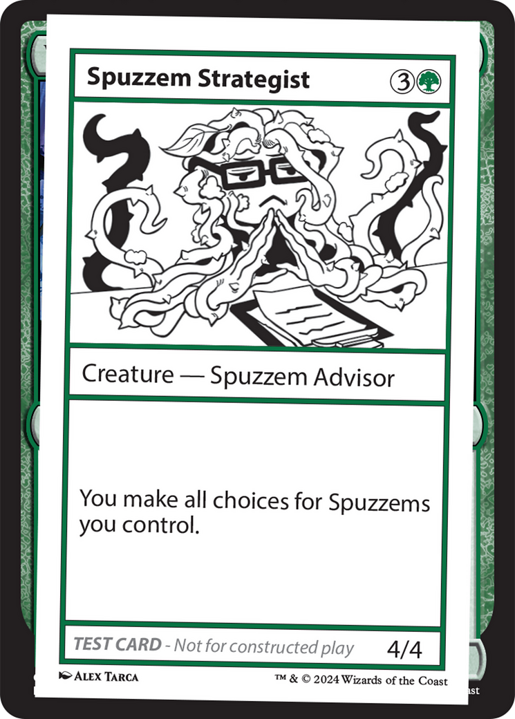 Spuzzem Strategist [Mystery Booster 2 Playtest Cards] | Good Games Cannington