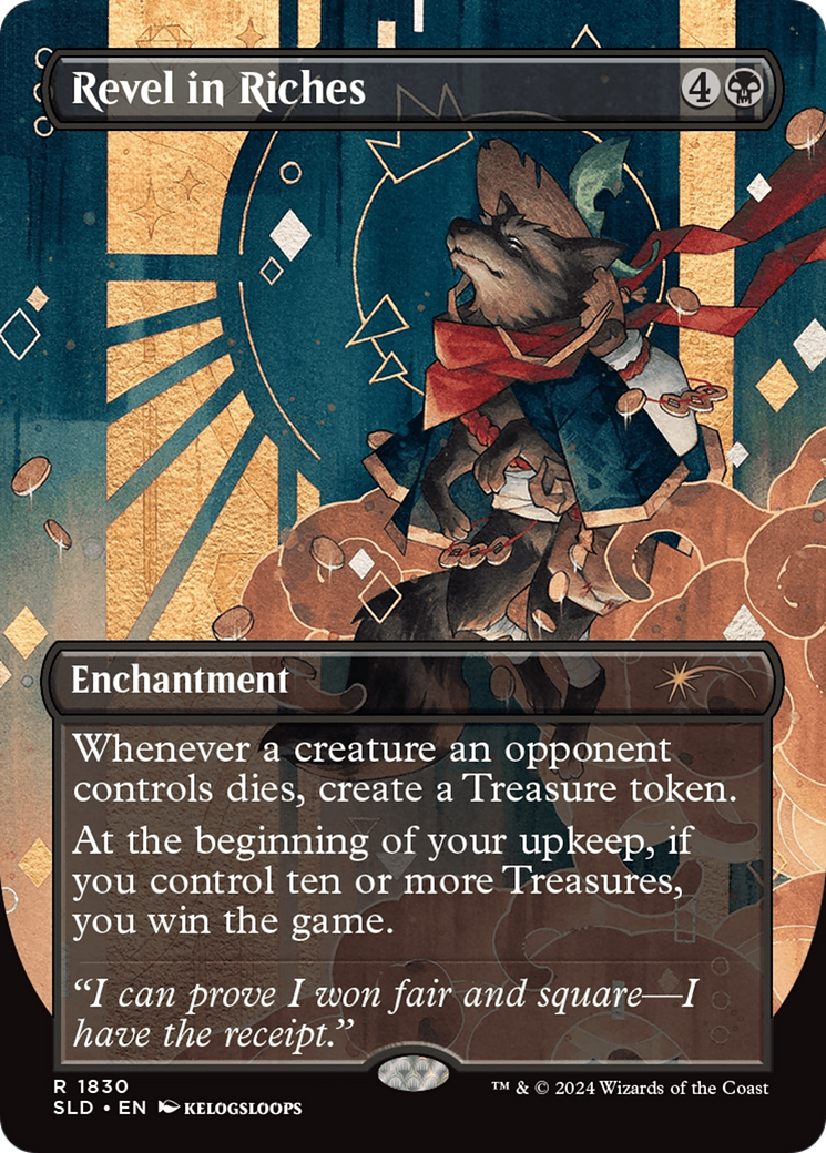 Revel in Riches (Rainbow Foil) [Secret Lair Drop Series] | Good Games Cannington