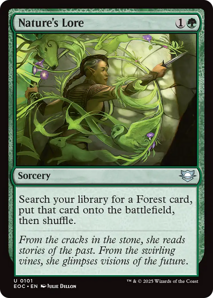 Nature's Lore [Edge of Eternities Commander] | Good Games Cannington