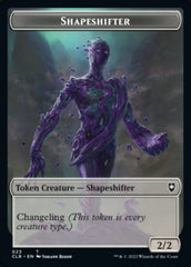 Kor Warrior // Shapeshifter (023) Double-Sided Token [Commander Legends: Battle for Baldur's Gate Tokens] | Good Games Cannington