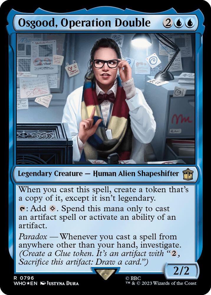 Osgood, Operation Double 796/331 (Universes Beyond: Doctor Who)  - Surge Foil | Good Games Cannington