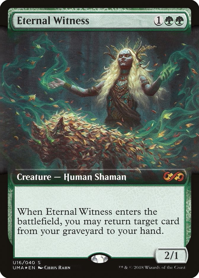 Eternal Witness (Topper) [Ultimate Masters Box Topper] | Good Games Cannington
