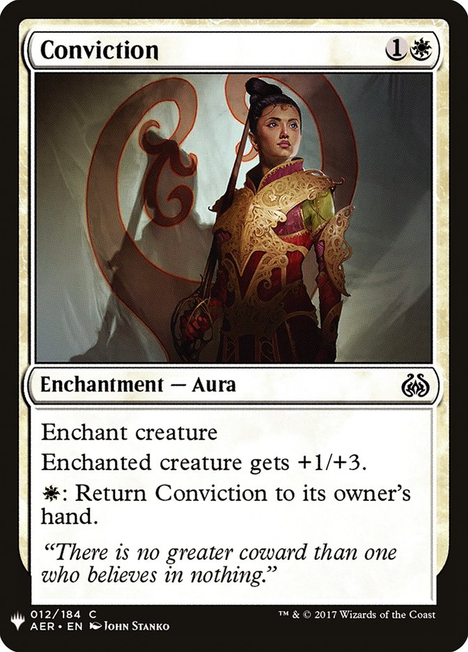 Conviction [Mystery Booster] | Good Games Cannington