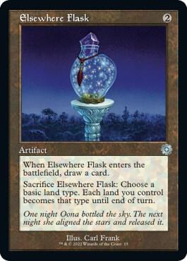 Elsewhere Flask 15 (The Brothers' War: Retro Frame Artifacts)  | Good Games Cannington
