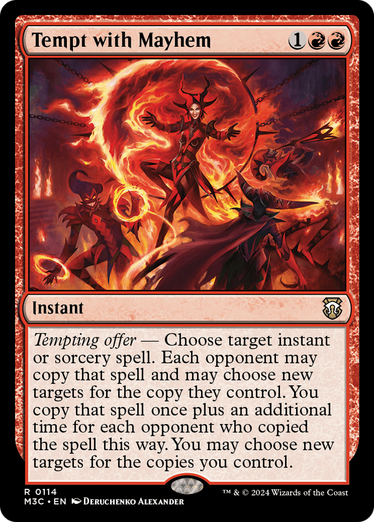 Tempt with Mayhem [Modern Horizons 3 Commander] | Good Games Cannington