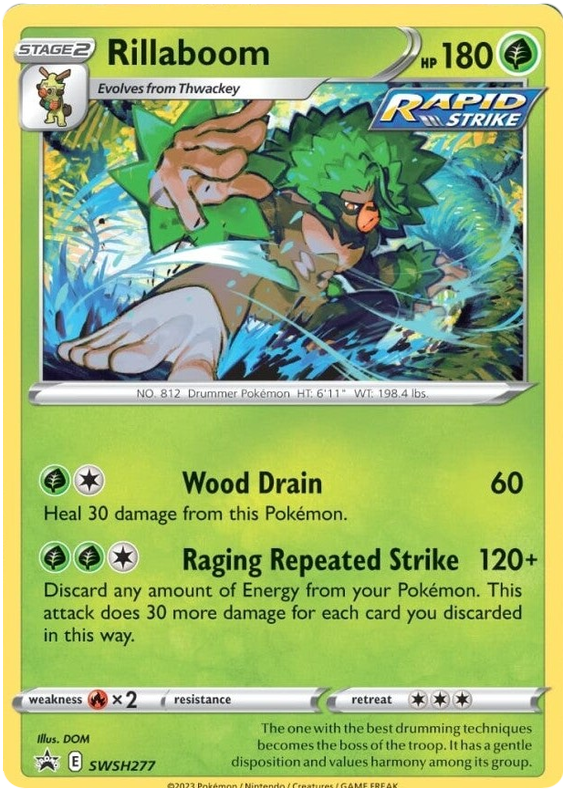 Rillaboom (SWSH277) [Sword & Shield: Black Star Promos] | Good Games Cannington
