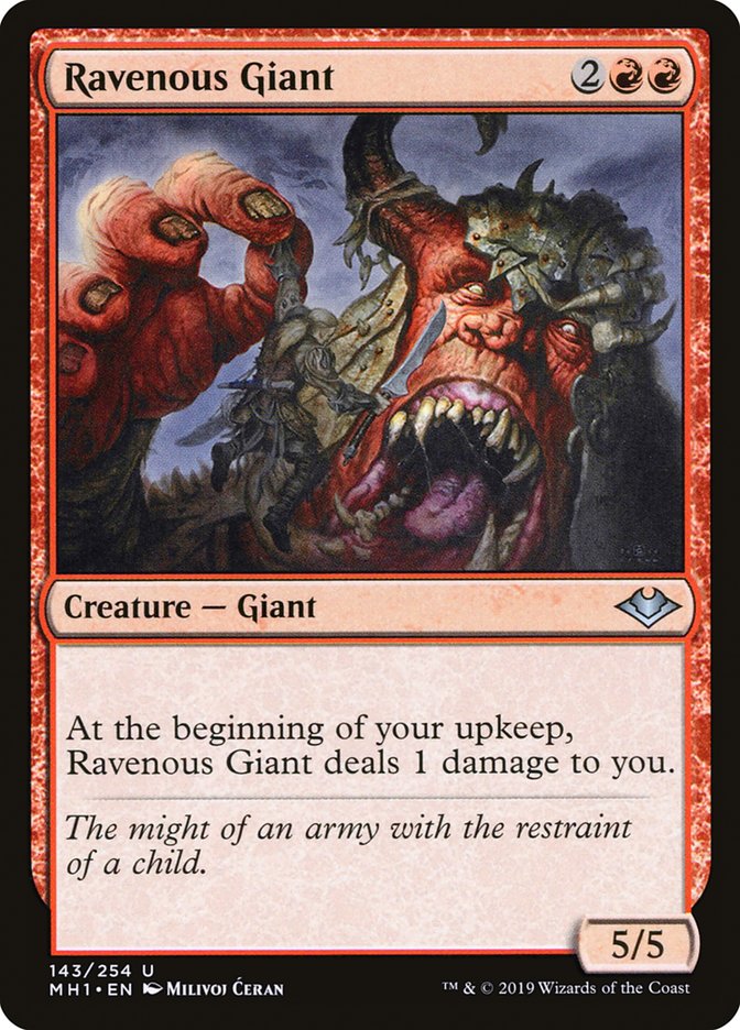 Ravenous Giant [Modern Horizons] | Good Games Cannington