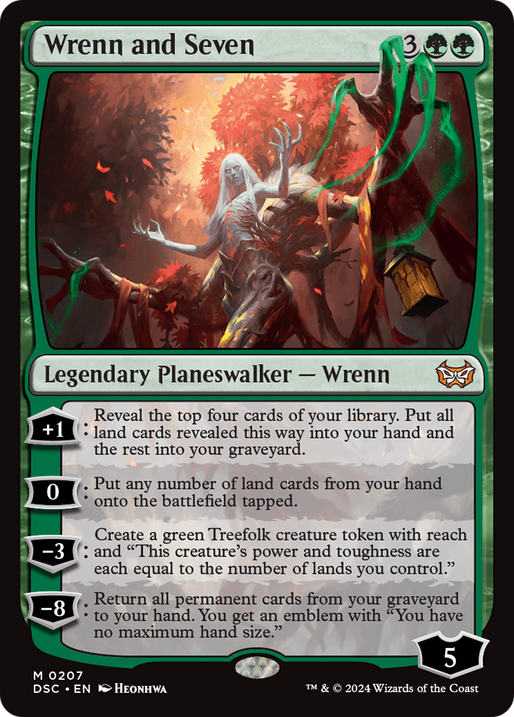 Wrenn and Seven [Duskmourn: House of Horror Commander] | Good Games Cannington