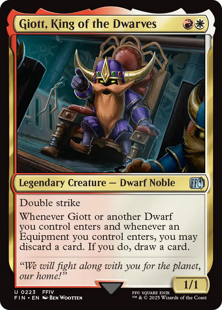 Giott, King of the Dwarves [FINAL FANTASY] | Good Games Cannington