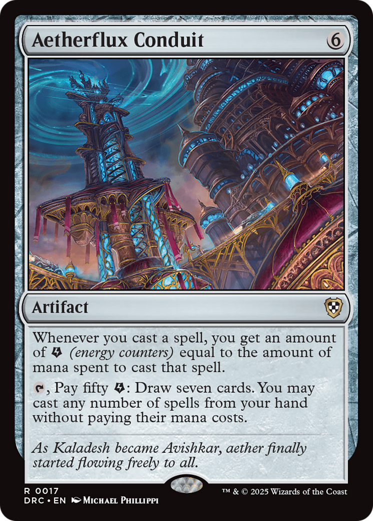 Aetherflux Conduit [Aetherdrift Commander] | Good Games Cannington